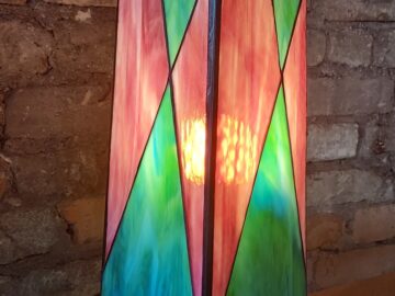stained glass light